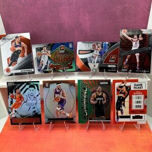 Devin Booker Suns lot of 8 w/ "Express Lane" Optic card